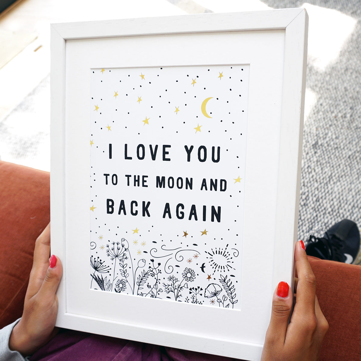 Moon And Back, Prints